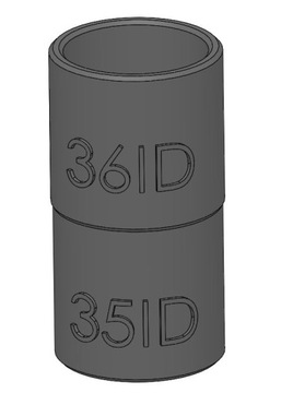 Adapter Midi 2 36ID 35ID mirka 1025L