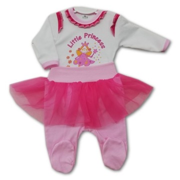 Komplet body+półspioch 80 cm Princess