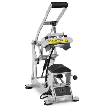 PRASA TERMOTRANSFEROWA DO CZAPEK - DO 250°C - WYŚWIETLACZ LCD - TIMER