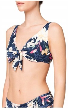 TRIUMPH O - BOTANICAL LEAF W 02 góra bikini miękka z fiszbinami 42B / 85B /