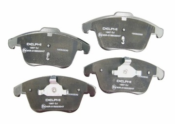 ПЕРЕДНИЕ ДИСКИ + КОЛОДКИ DELPHI FORD MONDEO MK4 IV