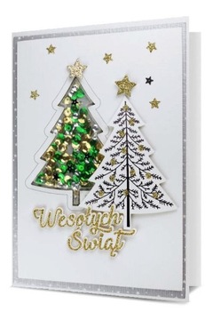 KARTKA ŚWIĄTECZNA na Boże Narodzenie - Wesołych Świąt