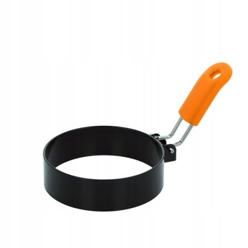 КРУГЛАЯ МЕТАЛЛИЧЕСКАЯ ФОРМА ДЛЯ ЯИЦ ФОРМА ДЛЯ ЯИЧНЫХ КОЛЬЦЕВ НЕРЖАВЕЮЩАЯ СТАЛЬ