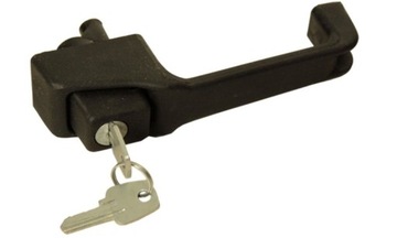 Klamka plastikowa z kluczykiem lewa MTZ Pronar 80