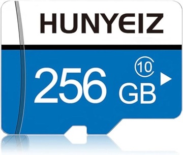 Karta Micro SD z Adapterem klasy 10 o Pojemności 256GB