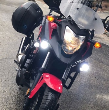 2 x ГАЛОГЕННЫЕ ЛАМПЫ ОТРАЖАТЕЛЬ V6X 6 LED CREE 60 Вт