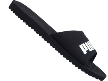 PUMA PURECAT 360262 02 BUTY MĘSKIE KLAPKI PLAŻOWE BASENOWE CZARNE