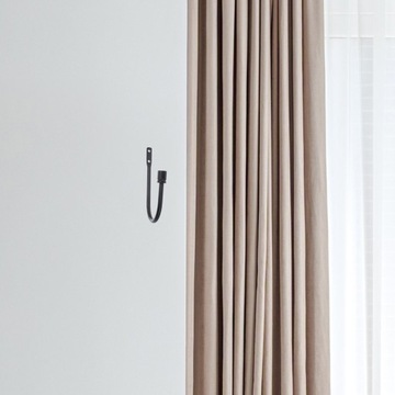 КРЮЧОК ДЛЯ ШТОР ПОВЕСЬТЕ ПОЛОТЕНЦЕ