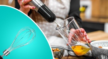 МОЩНЫЙ РУЧНОЙ БЛЕНДЕР МНОГОФУНКЦИОНАЛЬНЫЙ АКТИВНЫЙ МИКСЕР SIEKA ПРИГОТОВЛЯЕТ СМУЗИ