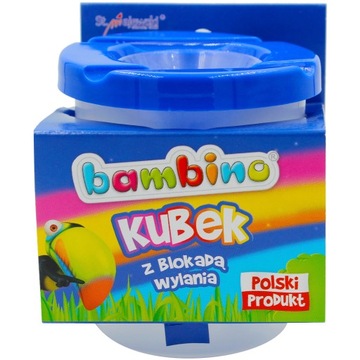 Чашка-поильник с водой для рисования красками бамбино.