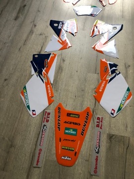 KTM EXC модель 99-02, полная облицовка CORE из Италии CUBAMOTO
