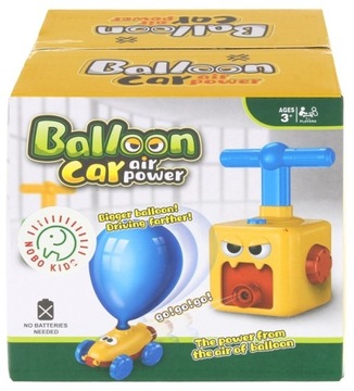 Wyrzutnia Balonowa Samochodów Rakiet na Balony Samochód Auta Pompka