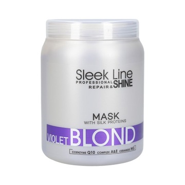 STAPIZ SLEEK LINE FIOLETOWA MASKA DO WŁOSÓW 1000ML