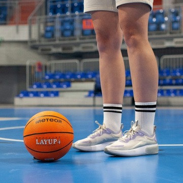 БАСКЕТБОЛЬНЫЙ МЯЧ METEOR LAYUP ДЛЯ ДЕТЕЙ 3-10 лет №4 оранжевый