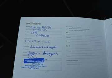 Volvo XC40 Crossover 2.0 T4 190KM 2019 Volvo XC 40 T4 190KM BEZWYPADKOWY automat GWARANCJA 2.0 Benzyna, zdjęcie 35