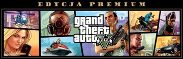GTA 5 V Grand Theft Auto V: Premium Online Edition STEAM ROCKSTAR + ONLINE