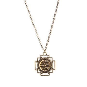 Vintage Charm Antyczny Stylowy Naszyjnik Szczęście Biżuteria Złota