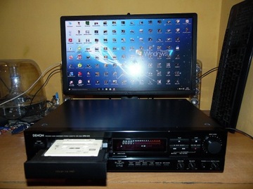 Кассетный магнитофон Denon DRS-640 с 2 головками Dolby B C MPX