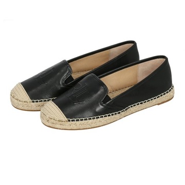 RALPH LAUREN - ESPADRYLE LOGO SKÓRA / 38