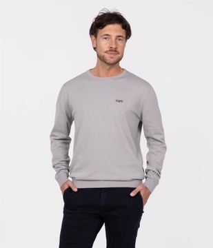 LEE COOPER Sweter męski ANDY ORGANIC DRIZZLE L