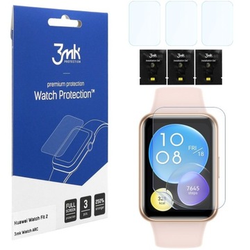 3x Folia Hybrydowa 3mk WP ARC do Huawei Watch Fit2