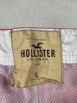 Hollister spodenki szorty kratka logo unikat 32 L