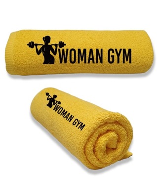 RĘCZNIK z haftem Logo na siłownię fitness do gymu
