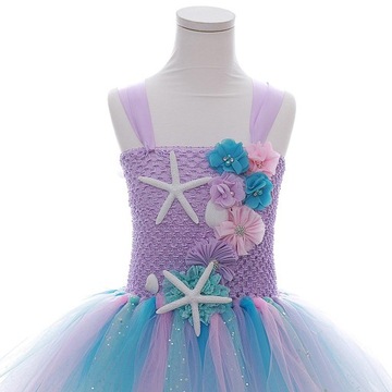 Dziewczęca sukienka na konkurs piękności dla małych dzieci wesele 4 lata