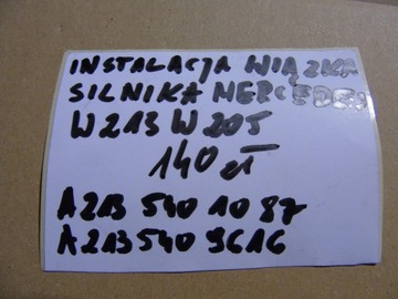 IDEALNI INSTALACE MOTORU MERCEDES W213 W205 1