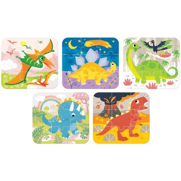 Пазл 45 деталей. ЧуЧзу. Я устраиваю. Динозавры