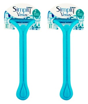GILLETTE VENUS SIMPLY 2 MASZNKA DO GOLENIA DLA KOBIET 2szt