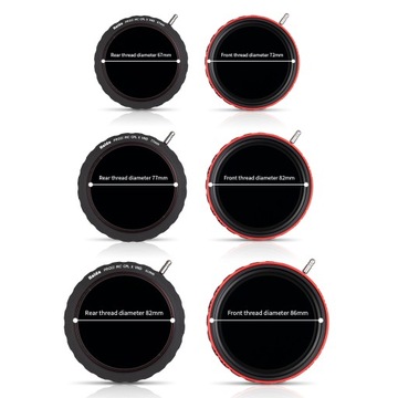 Фильтр Haida PROII VND - CPL (3-7 стоп) 82 мм