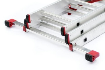 Многофункциональная алюминиевая лестница ALVE Helper 3x8