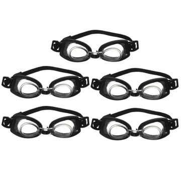MINI GOGLE DLA DZIECI OKULARY PŁYWANIE LALKA 5 SZT