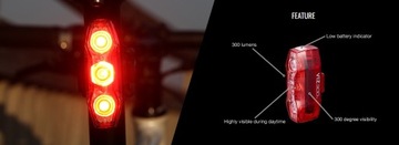 CATEYE TL-LD810 ViZ фонарь задний 300 лм USB