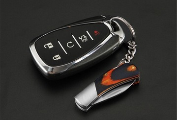 МИНИ НОЖ КАРМАННЫЙ НОЖ БРЕЛОК СТАЛЬ + ДЕРЕВО