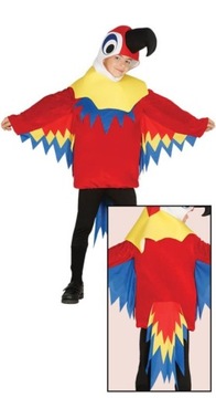 SUPER Strój Papuga Kolorowa 134/140 85847BZ