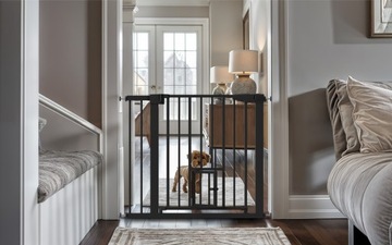 Расширительный барьер-ворота для ДЕТЕЙ ЖИВОТНЫХ Tulano Guardian 2.0 Черный