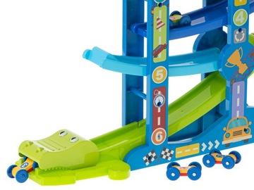 НАБОР ТРЕКОВОЙ АВТОМОБИЛЬНОЙ ГОРКИ «ЗМЕЯ»