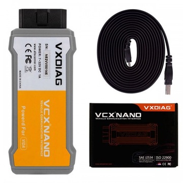 VXDIAG VCX NANO USB interfejs OBD-2 do VOLVO