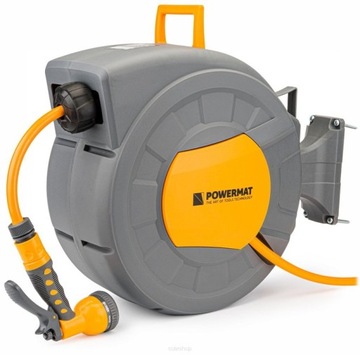 АВТОМАТИЧЕСКАЯ КАТУШКА ДЛЯ САДОВОГО ШЛАНГА 1/2, 20М XXL НАБОР + вертушка