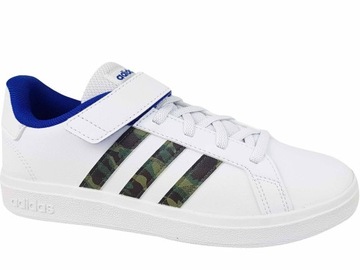 ADIDAS GRAND COURT TRAMPKI DAMSKIE NA GUMKI RZEP