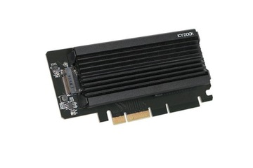1 адаптер SSD M.2 NVMe — PCIe 3.0 x4 с радиатором (EZConvert Ex Pro MB98)