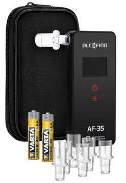 Alkomat elektrochemiczny AlcoFind AF-35 +1 rok kalibracji bez limitu