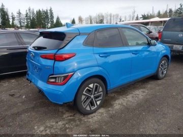 Hyundai Kona I Crossover Electric Facelifting 64 kWh 204KM 2022 Hyundai Kona 204 KM, bogata wersja Limited, drobna szkoda Elektryczny 204KM, zdjęcie 3