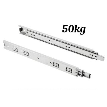 ШАРОВЫЕ НАПРАВЛЯЮЩИЕ H45 ДЛЯ ЯЩИКОВ ШКАФА 30 КГ GTV 450MM ПОЛНЫЕ ВЫДВИЖНЫЕ