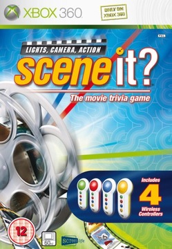 SCENE IT? LIGHTS, CAMERA, ACTION XBOX 360