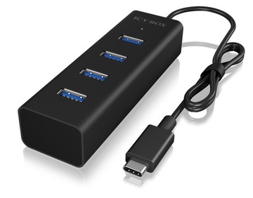 Hub z wejściem TYPE-C na 4 porty USB3.0