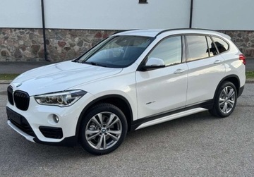 BMW X1 F48 Crossover xDrive20i 192KM 2017 BMW X1 2.0b 192Ps 4x4 Automat Ledy Navi Bixenony 1 WL.100 BEZWYPADKOWA, zdjęcie 4