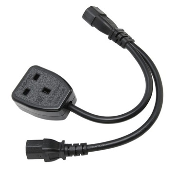Kabel z wtyczką brytyjską IEC320 C13 na złącze
